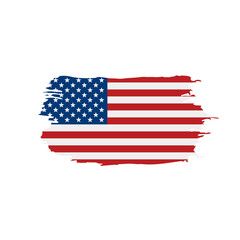 USA Flag isolated
