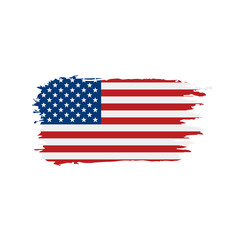 USA Flag isolated