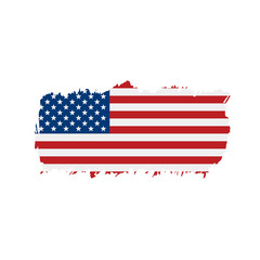 USA Flag isolated