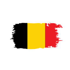 Flag of Belgium, Vector illustration