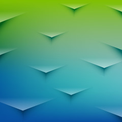 Abstract background with blue and green gradient, eps10 vector