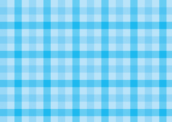 ガンクラブチェック-ブルー