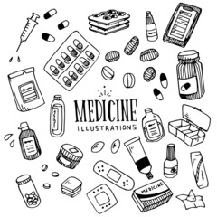 Medicine Illustration Pack
