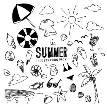 Summer Illustration Pack