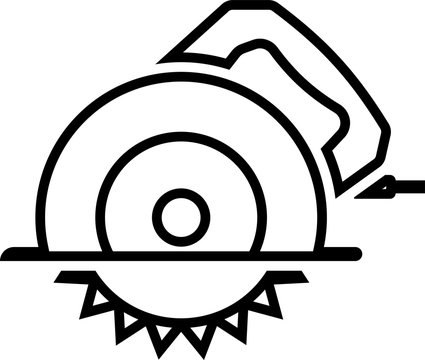 recommend clip art: Power Saw Icon, Circular Saw Icon