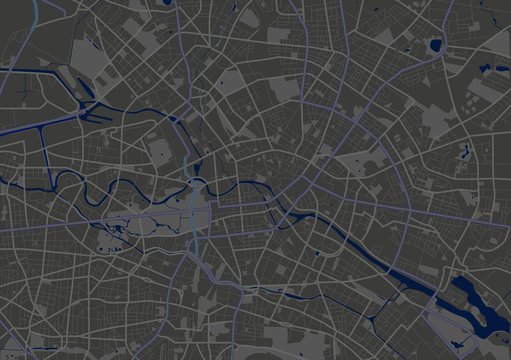 Berlin Nachtkarte