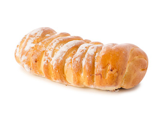 Baking cake with apples