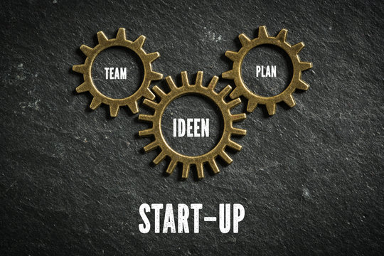 Start-Up als zusammenhängendes Netzwerk aus Team, Ideen und Plan