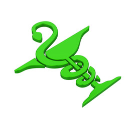 Pharmacy Symbol Isolated