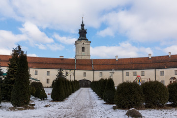 Monastery complex of the Cistercian abbey in Sulejow, Lodzkie, Poland