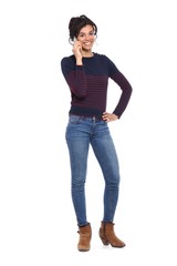 Obraz premium Full body woman