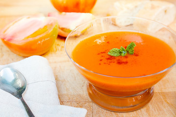 cold gazpacho soup