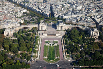 View over Paris, France
