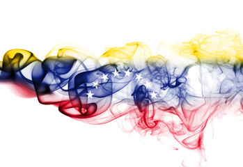 Venezuela smoke flag