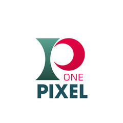 One pixel logo