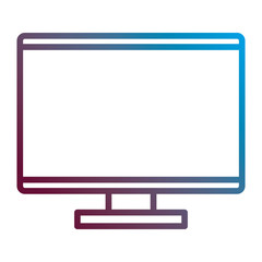 computer display isolated icon vector illustration design