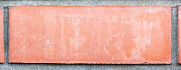 Brick zoom macro photo