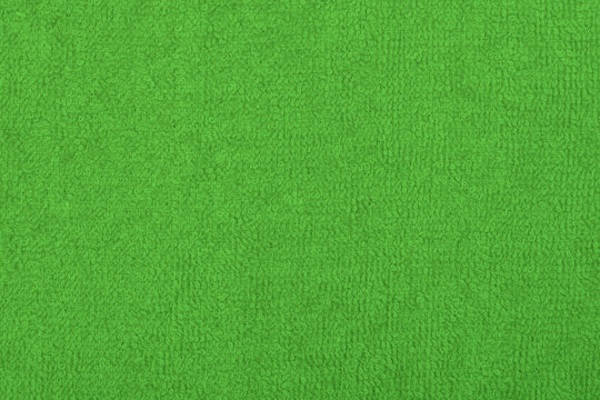 Abstract background with green texture, terrycloth