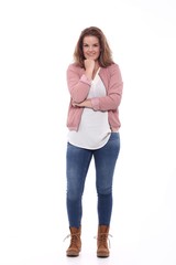 Beautiful caucasian woman