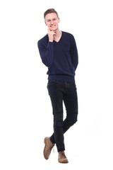 Portrait of a beautiful man