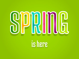 Spring is here