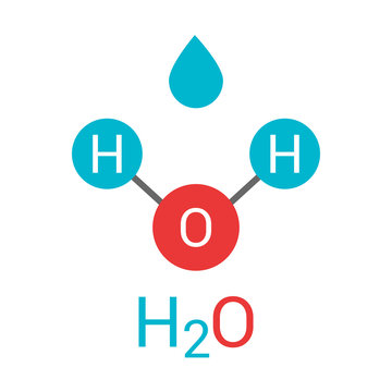 Water molecule H2O