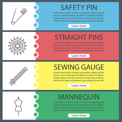 Tailoring web banner templates set