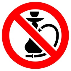 Prohibition red sign