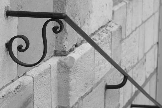 rampe d'escalier