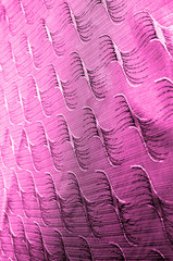 Texture, background, pattern. silk cloth red color. Iridescent with a more rigid drapery, this...