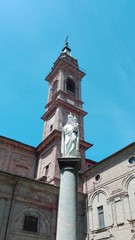 Obraz premium statua religiosa