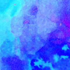 Fototapeta na wymiar Abstract watercolor galaxy sky background. Watercolor texture for design