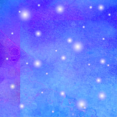 Abstract watercolor galaxy sky background. Watercolor texture for design