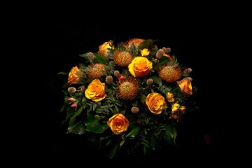 Ikebana -funeral wreath