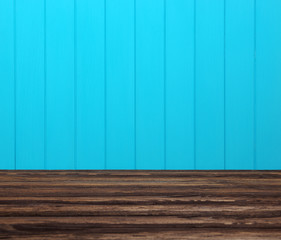  Background blue planks