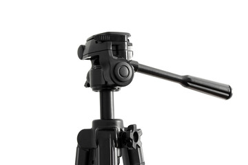 Tripod on white background