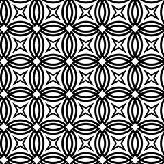 black and white geometric pattern