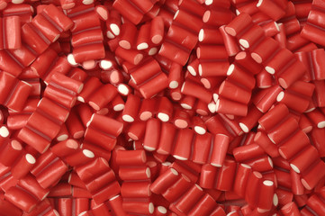 a group of gummy candies