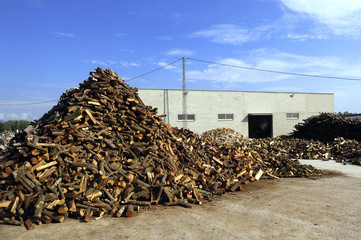 an outside firewood industry