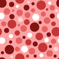 Polka Dot Pattern. Seamless Background. vector illustration