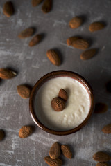 menjar blanc, typical of Catalonia, Spain