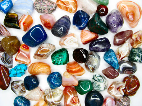 amethyst quartz garnet jasper agate geological crystals collection