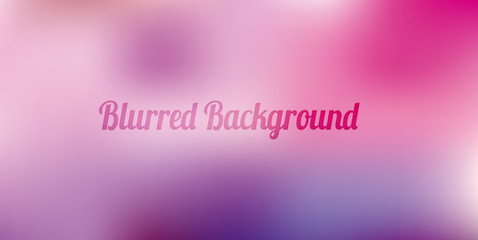 Decorative bokeh background in pink