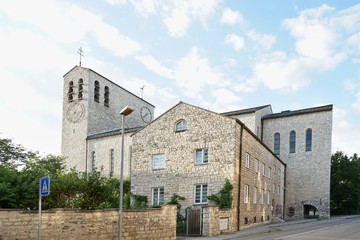 Treuchtlingen - Marienkirche, aus Bruchstein gebaut