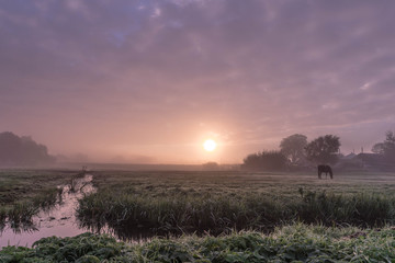 Sunrise over Amstelveen