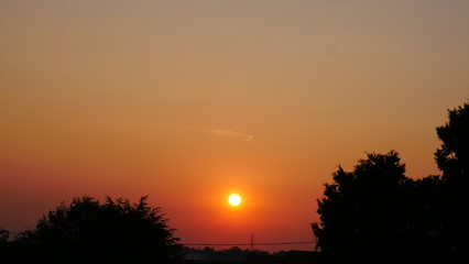 Fototapeta premium Sunrise sun