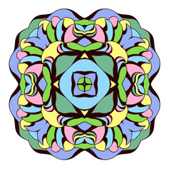 Fototapeta premium Vector illustration with abstraction.
