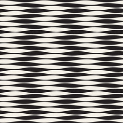 Seamless ripple pattern. Repeating vector texture. Wavy graphic background. Simple stripes