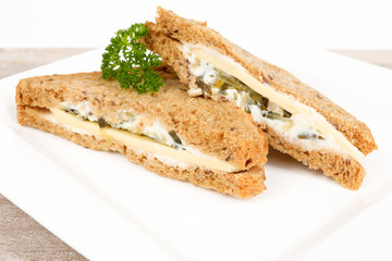 Sandwich mit Gouda