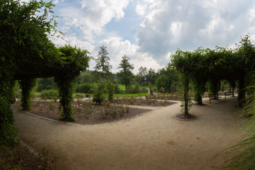Impressions from the spa park in Bad Koetzting, Bavaria